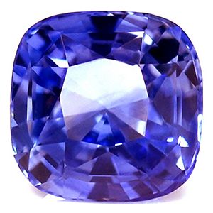 Szafir 1,20 ct, niebieski, szlif cushion