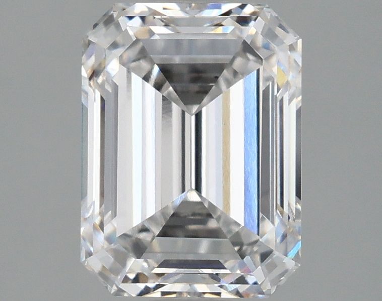 Diamant Émeraude 2.51 ct - Couleur E - Pureté VVS2