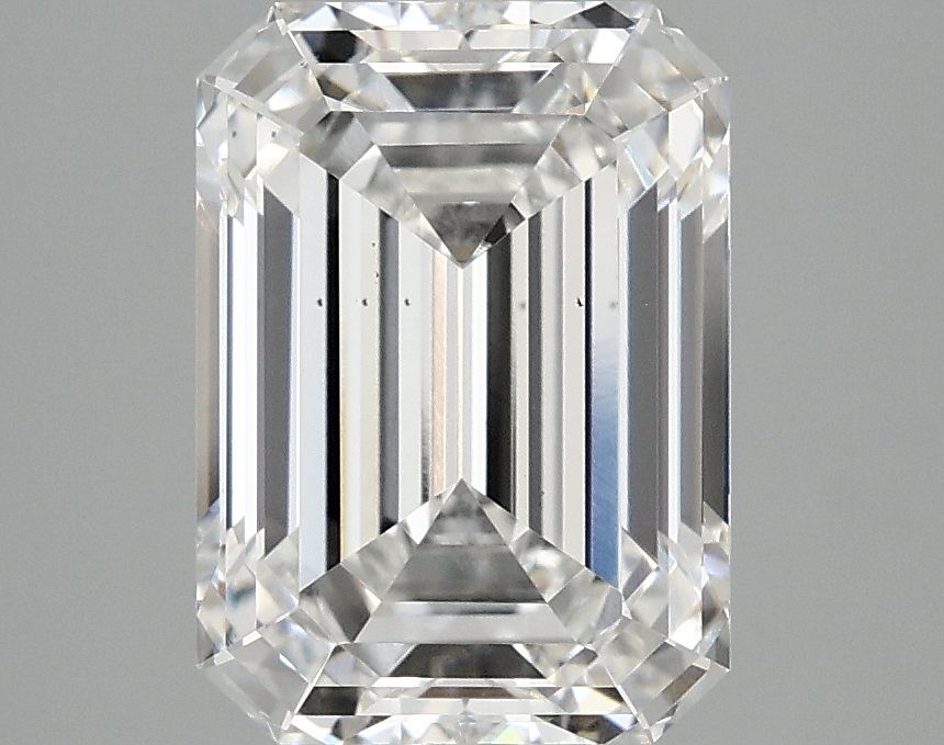 Diamant Émeraude 3.09 ct - Couleur E - Pureté VS2