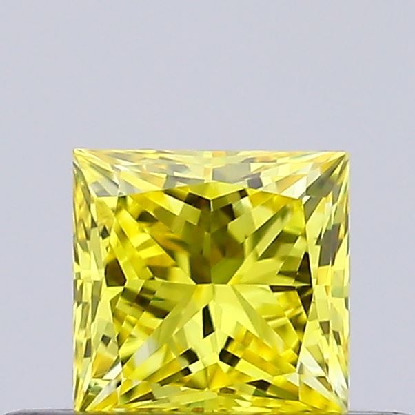 0.29 CT Fancy Vivid Yellow PRINCESS
