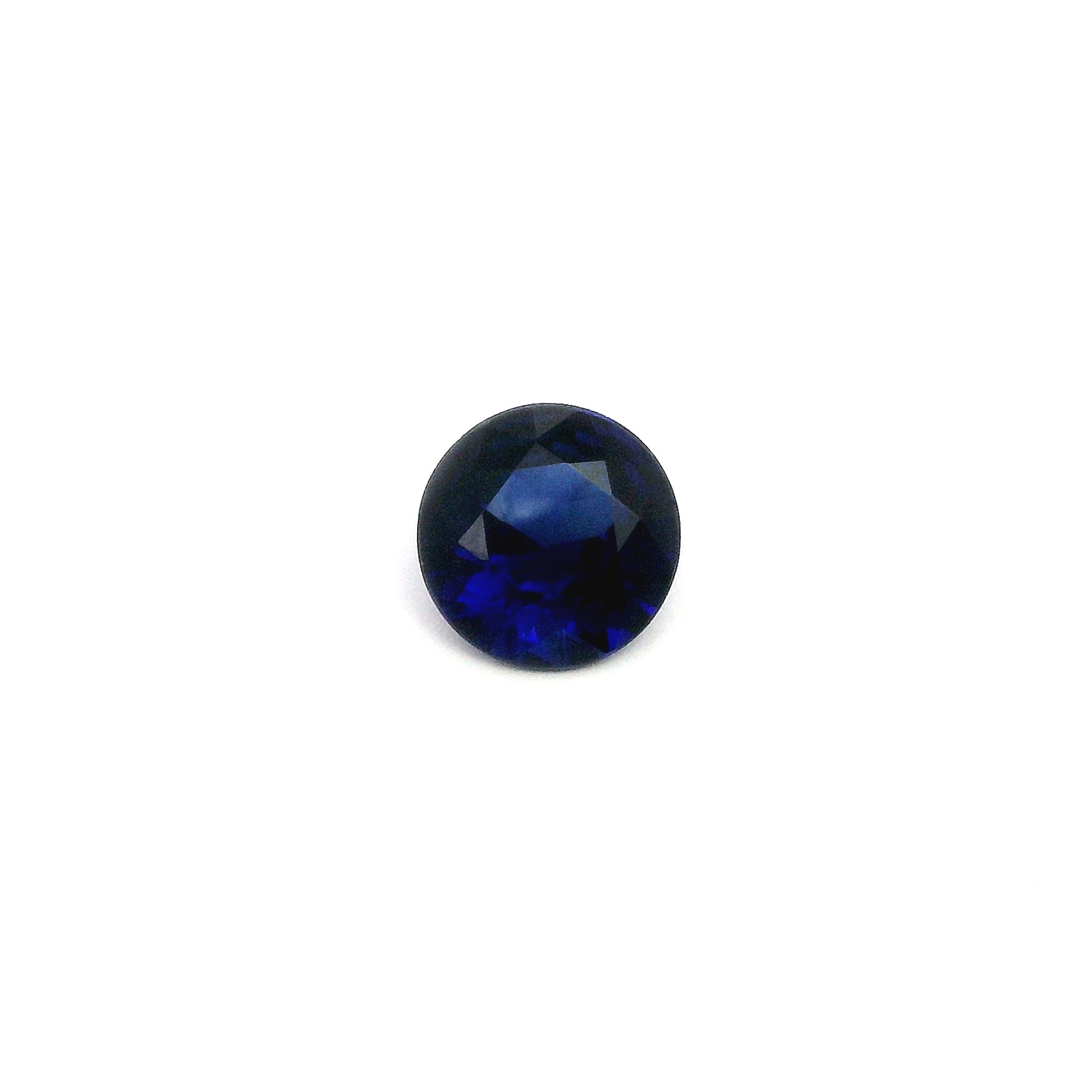 1.07 ct Round Sapphire