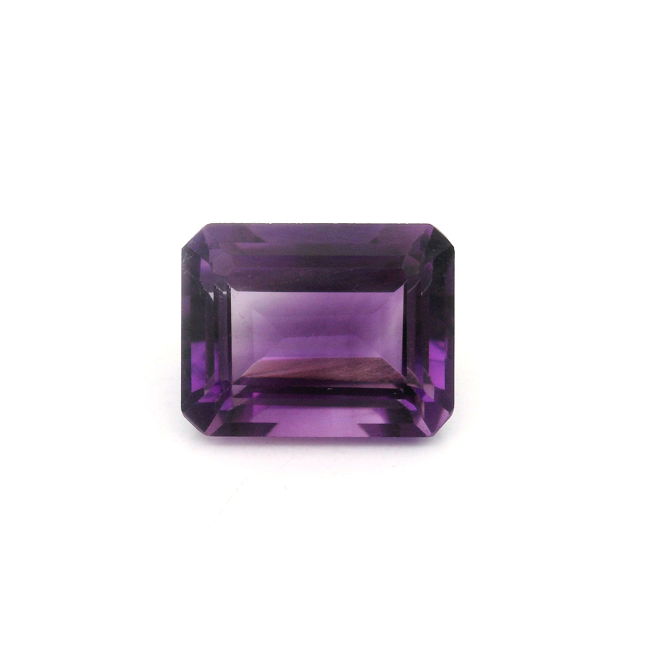 Ametyst 3,34 ct, purpurowy, szlif ośmiokątny