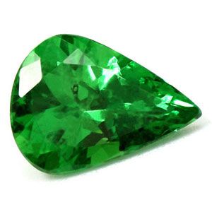 GARNET FACETED 0.99ct GREEN Vivid Green EC REST_OF_AFRICA NONE