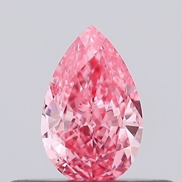 0.28 CT Fancy Vivid Pink PEAR