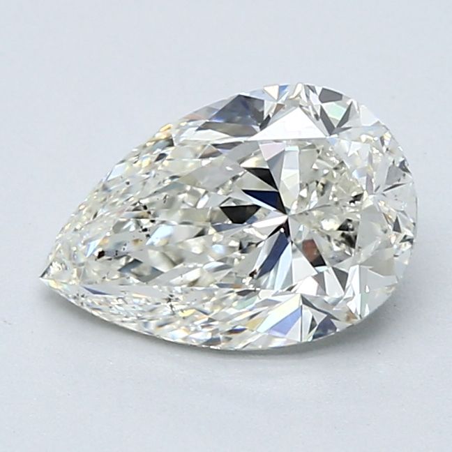 Diamant Poire 1.70 ct - Couleur J - Pureté SI1