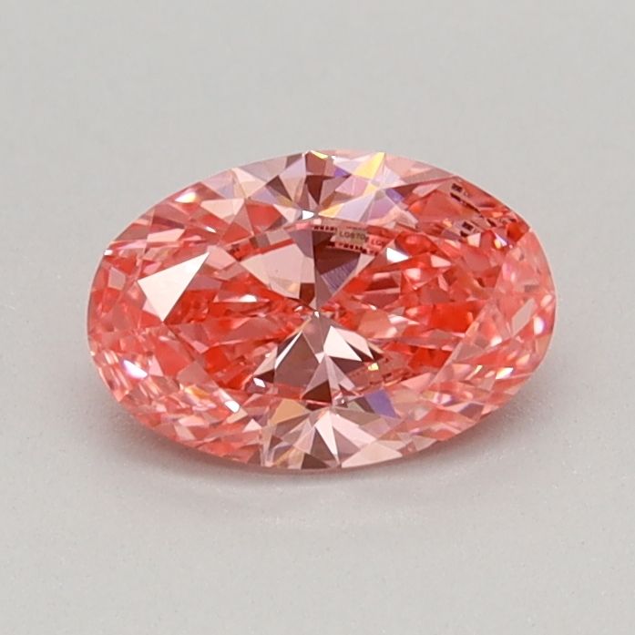 0.41 CT Fancy Vivid Pink OVAL