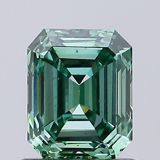 1.01 CT Fancy Vivid Green EMERALD