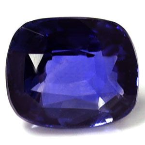 Szafir 2,03 ct, niebieski, szlif cushion
