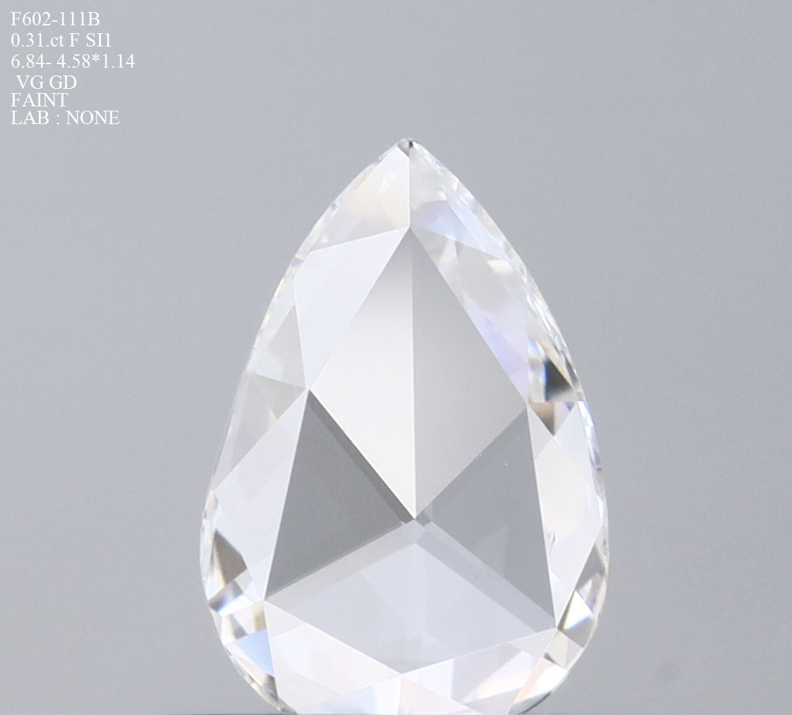 Prírodný diamant rose, SI1,...