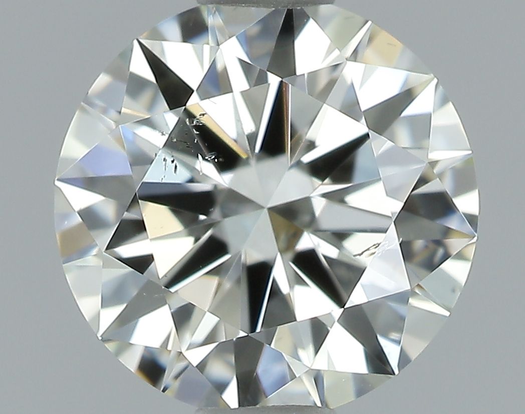Diamant Rond 0.90 ct - Couleur J - Pureté SI1