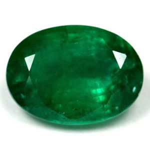 Szmaragd 3,60 ct, zielony, szlif owalny