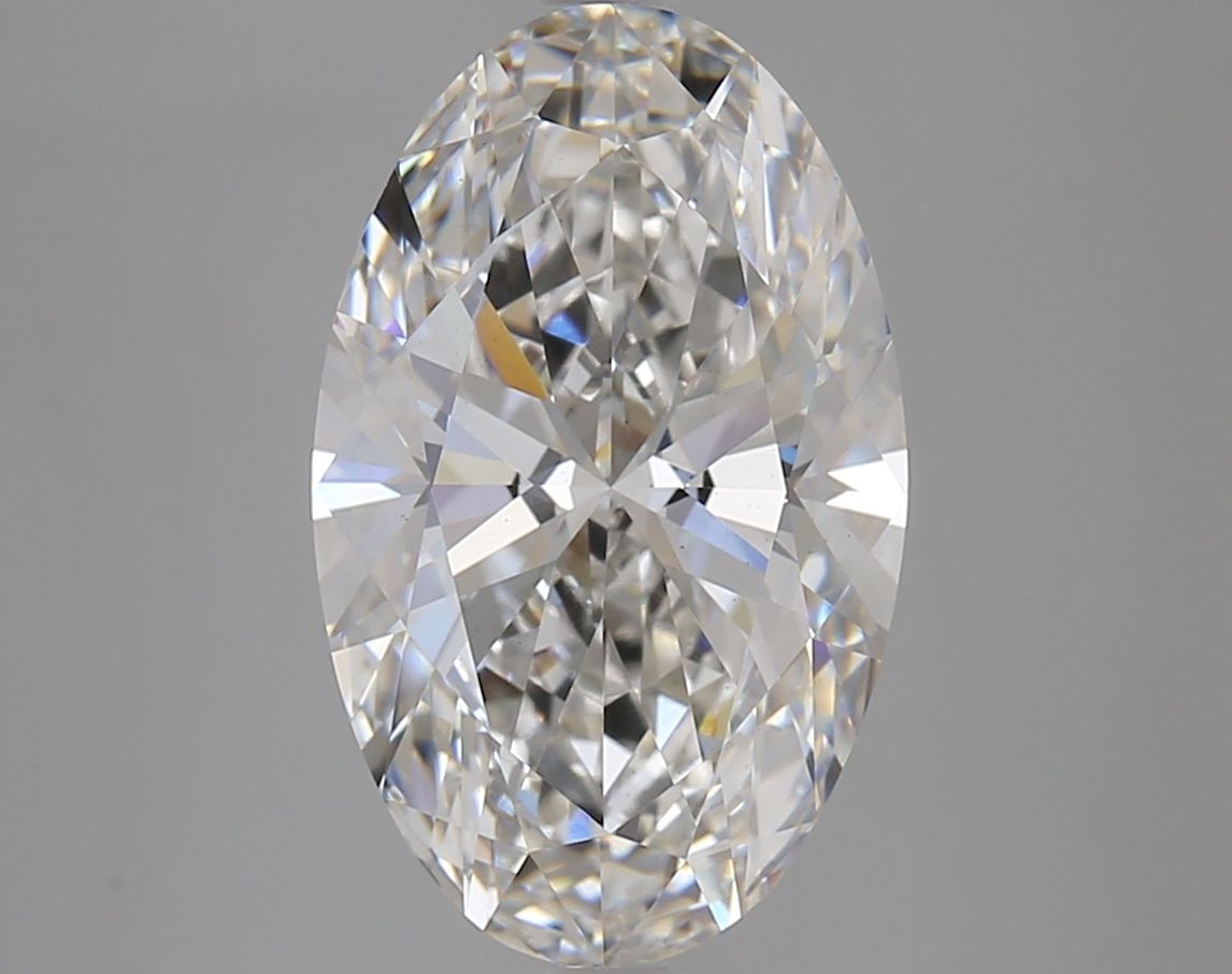 Diamant Ovale 4.54 ct - Couleur G - Pureté VS1