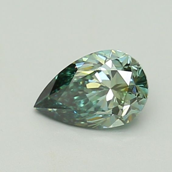 1.0 CT Fancy Intense Green PEAR