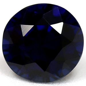 SAPPHIRE FACETED 0.91ct BLUE Deep Blue EC MADAGASCAR HEATED