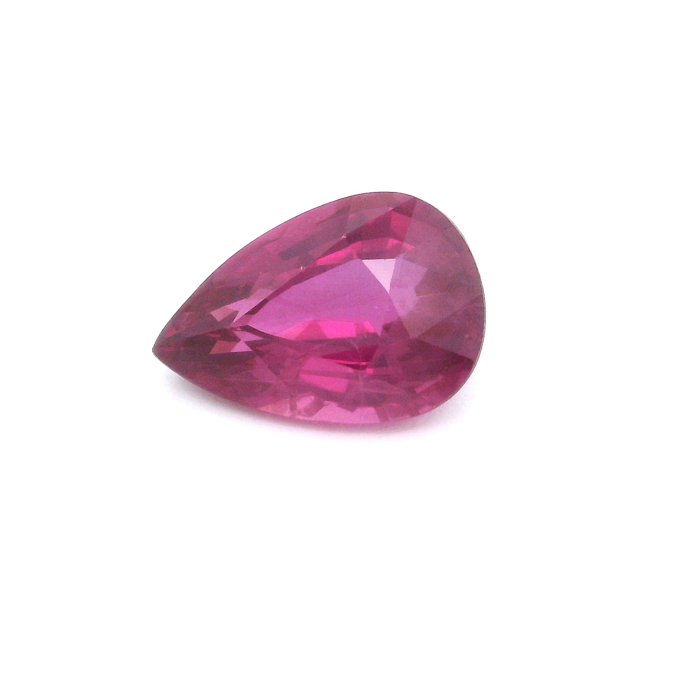 2.09 ct Pear Sapphire
