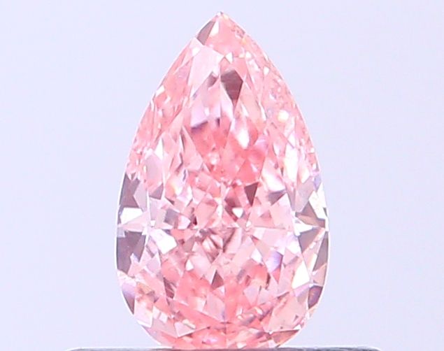 0.36 CT Fancy Vivid Pink PEAR