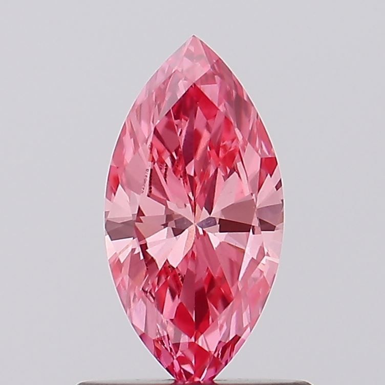 0.58 CT Fancy Vivid Pink MARQUISE