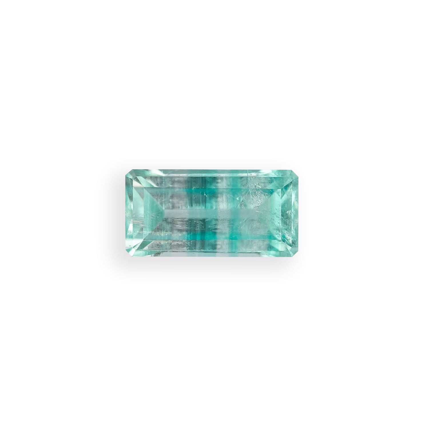 Szmaragd 2,47 ct, zielony, szlif ośmiokątny