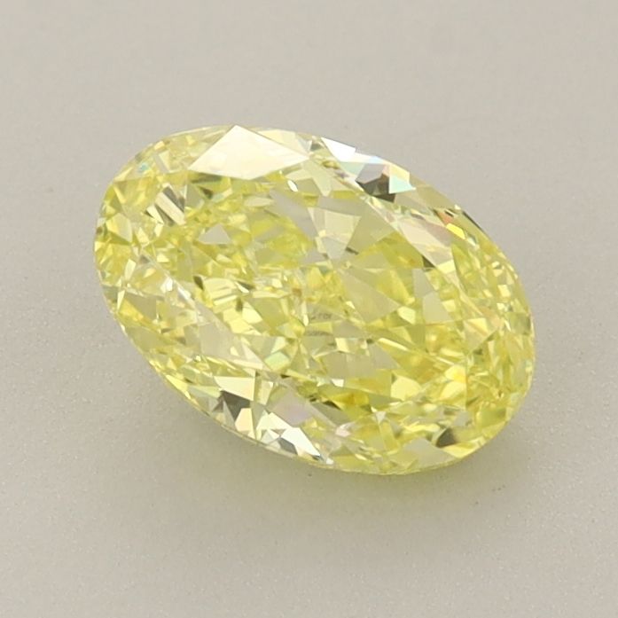1.02 CT Fancy Vivid Yellow OVAL
