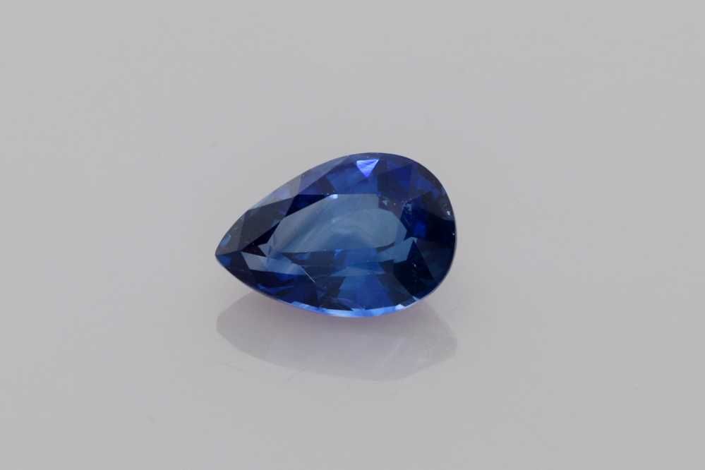 SAPPHIRE FACETED 1.13ct BLUE BLUE SI SRILANKA HEATED