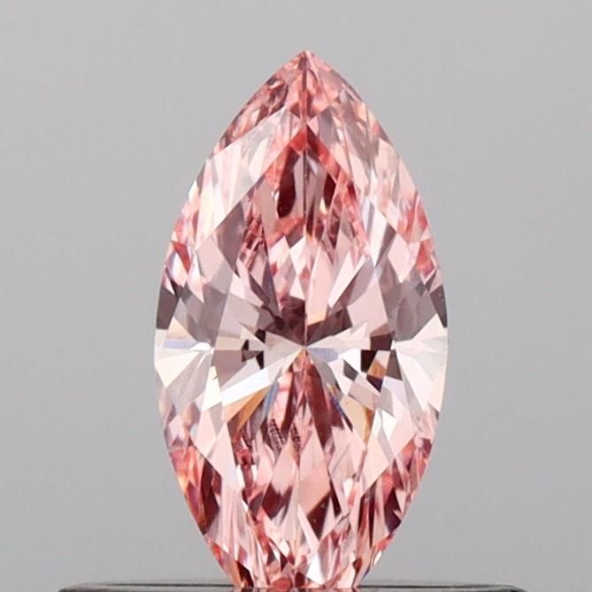 0.37 CT Fancy Intense Pink MARQUISE