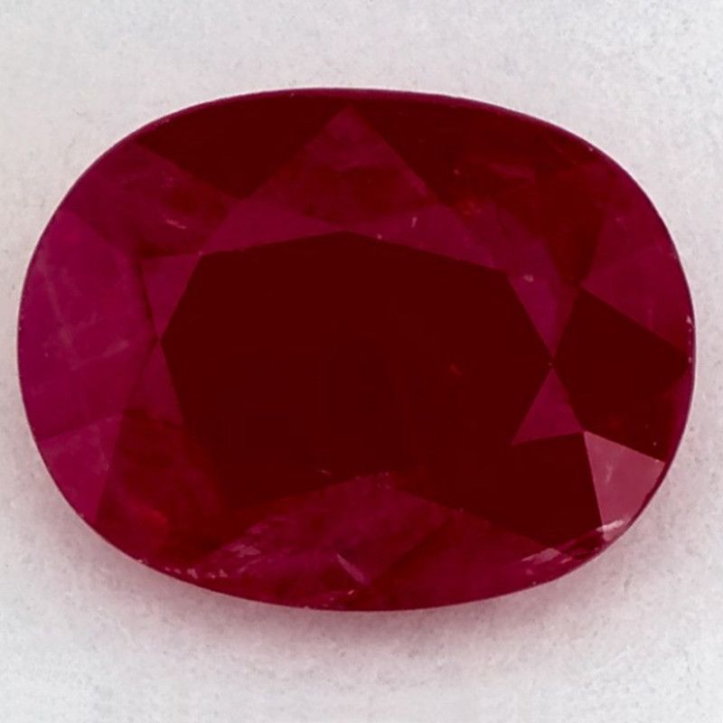 RUBY FACETED 2.14ct RED Red EC MOZAMBIQUE HEATED