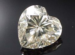 Prírodný diamant srdce,...