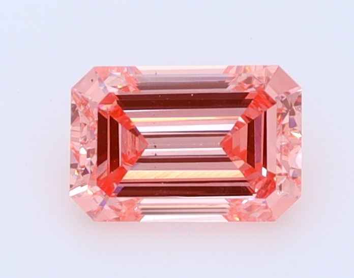 0.42 CT Fancy Vivid Pink EMERALD