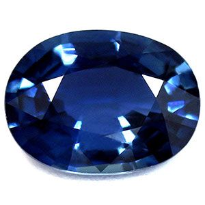Szafir 1,48 ct, niebieski, szlif owalny