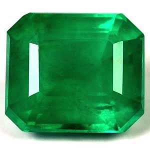 Szmaragd 2,91 ct, zielony, szlif szmaragdowy