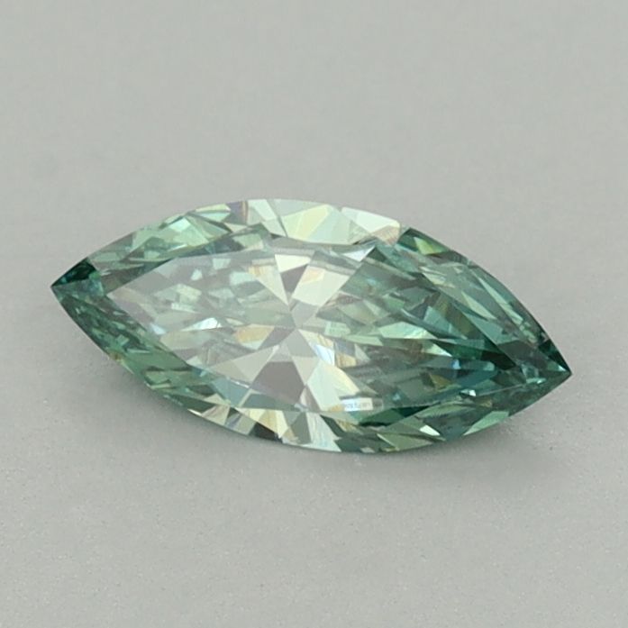 0.38 CT Fancy Vivid Green MARQUISE