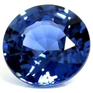SAPPHIRE FACETED 0.62ct BLUE Vivid Blue EC SRILANKA NONE