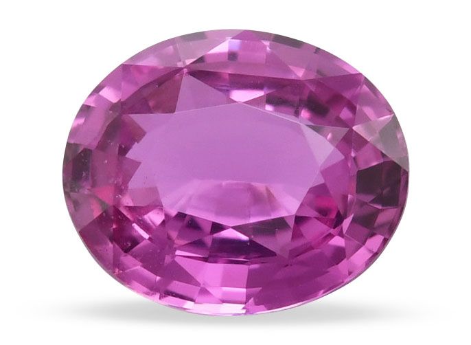 Szafir 1,97 ct, różowy, szlif owalny