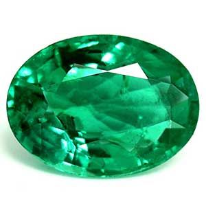 Szmaragd 2,17 ct, zielony, szlif owalny