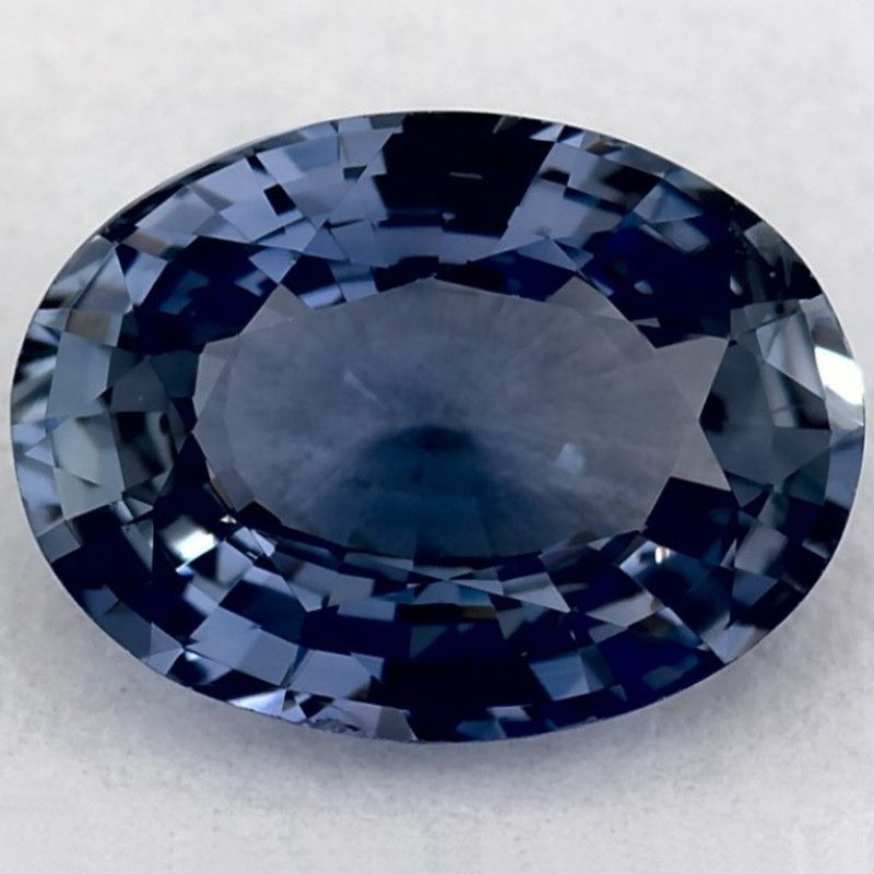Szafir 1,26 ct, niebieski, szlif owalny