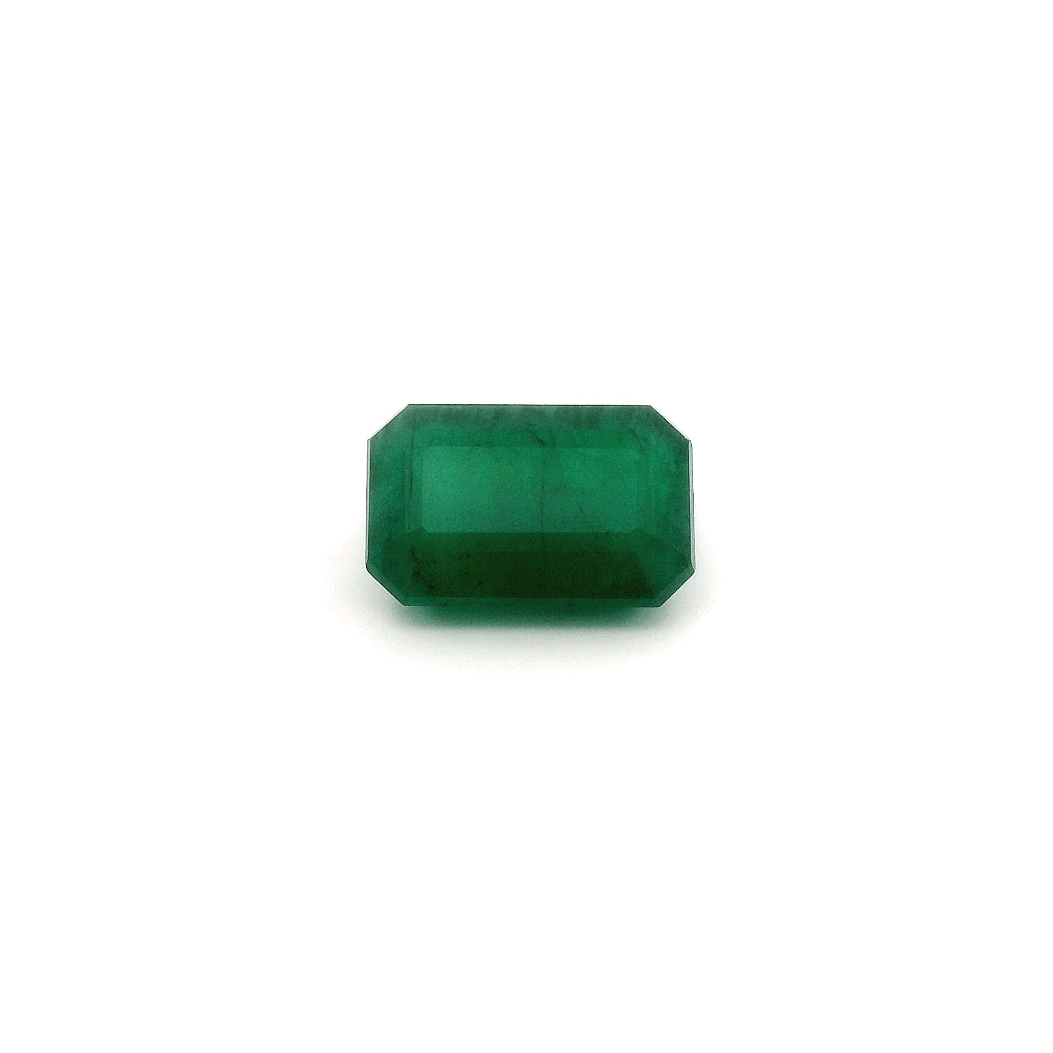 4.04 ct Octagonal Emerald