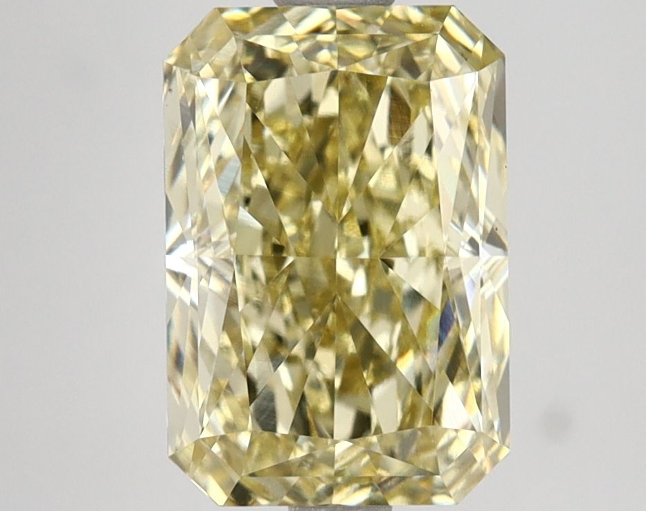 RADIANT 3.04ct Fancy Intense Yellow VS1 – EX EX NON