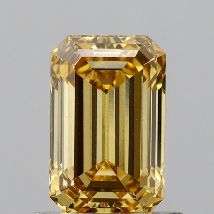 1.01 CT Fancy Vivid Yellow EMERALD