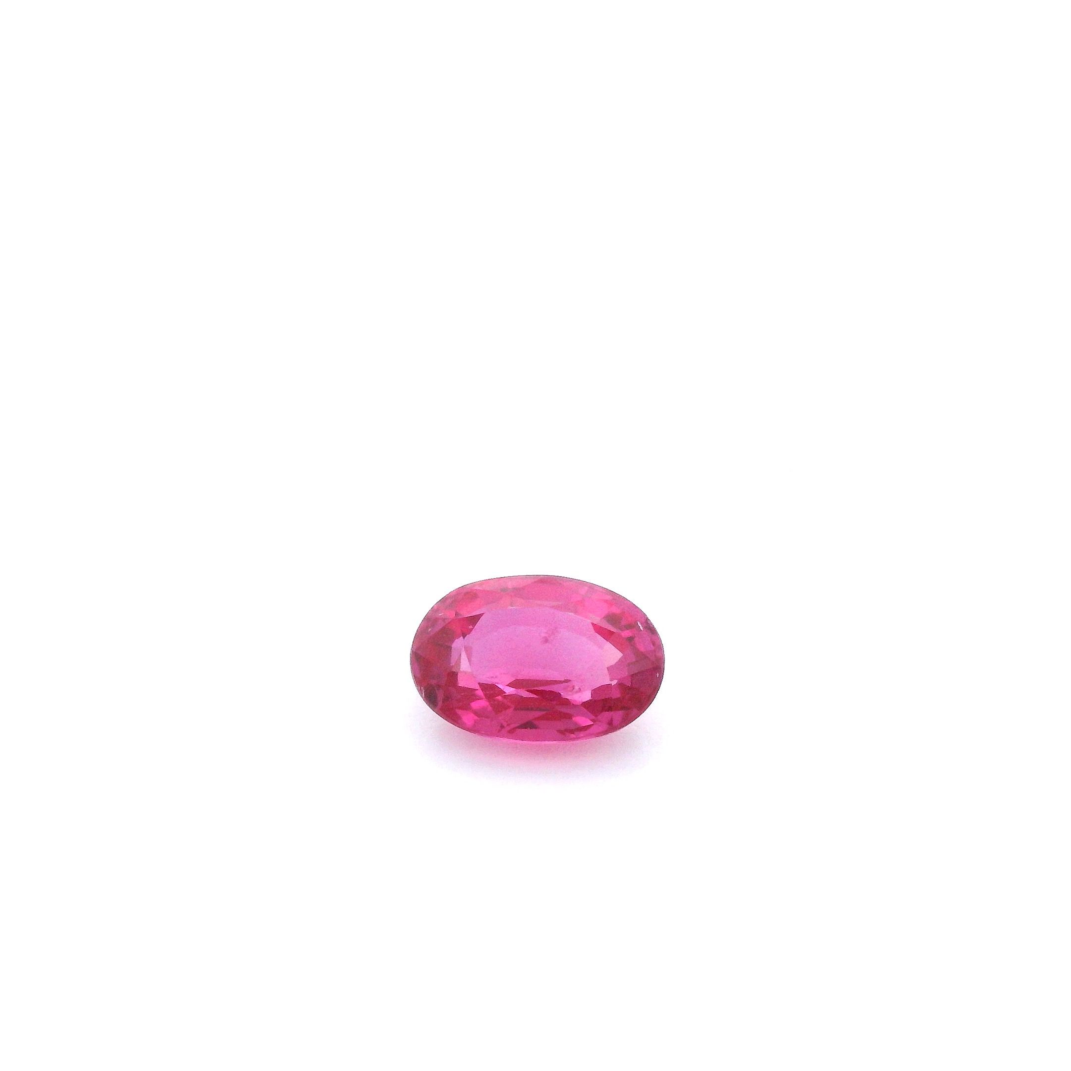 RUBY FACETED 0.76ct RED Intense SI MOZAMBIQUE NONE