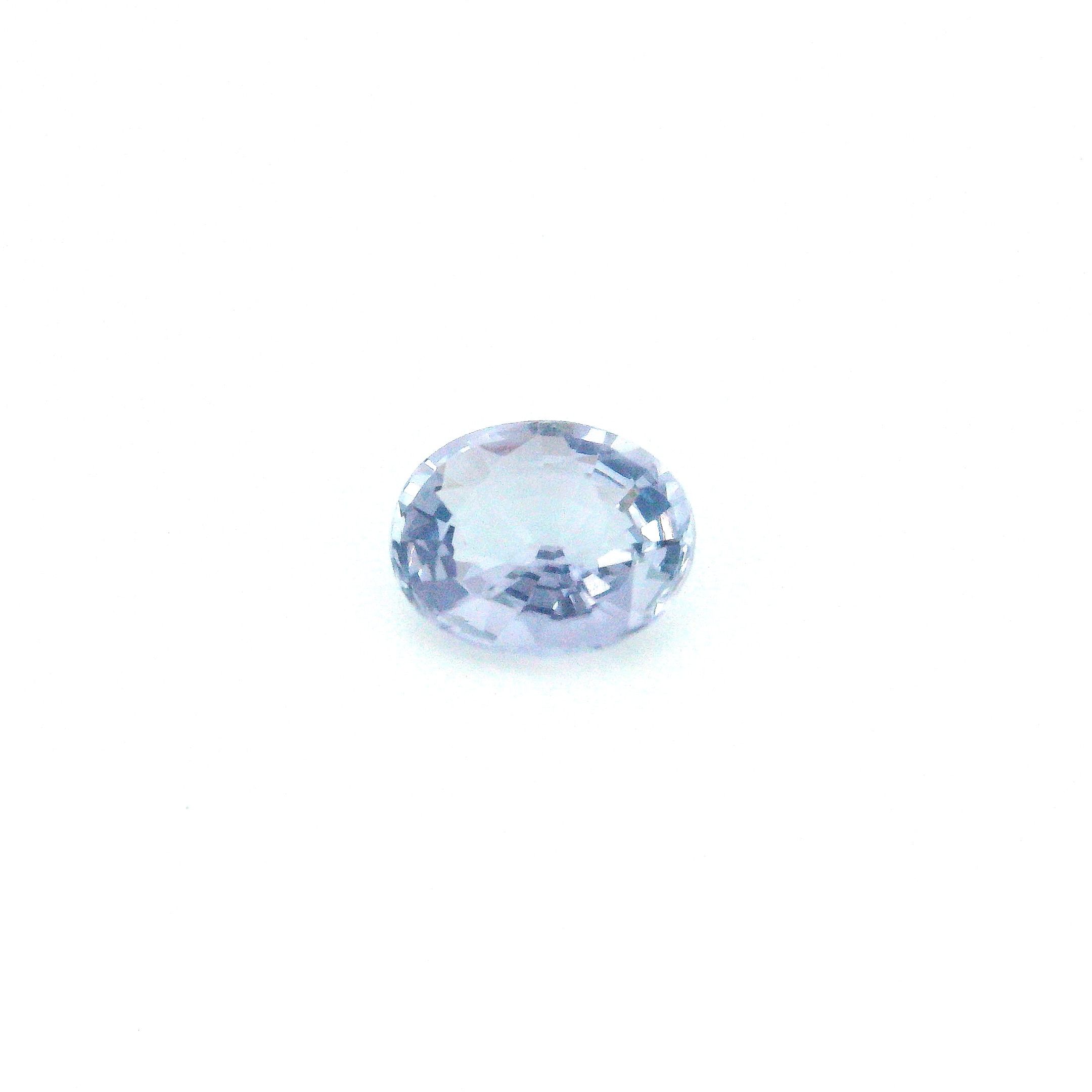 Spinel 1,16 ct, niebieski, szlif owalny