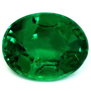 Szmaragd 1,53 ct, zielony, szlif owalny