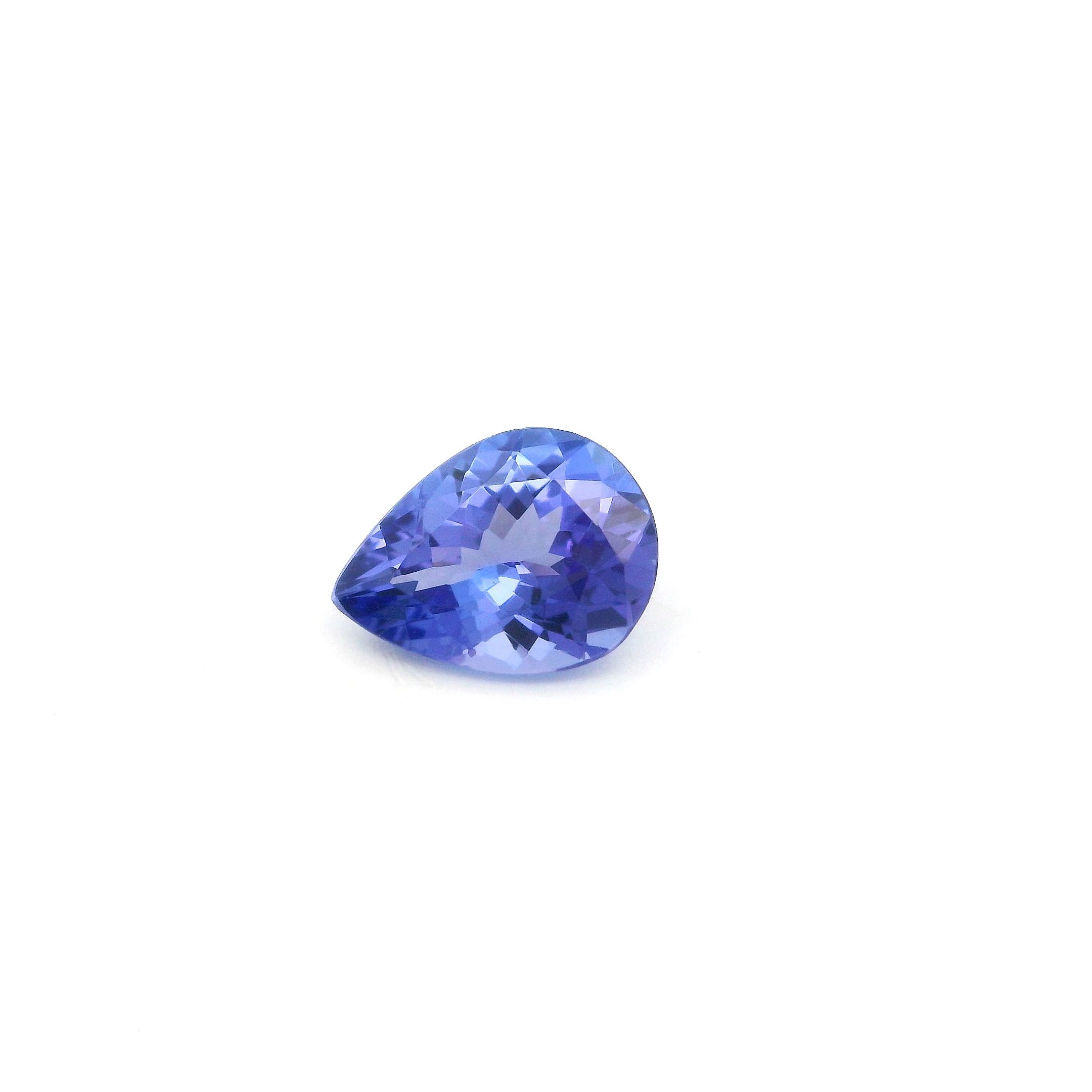TANZANITE FACETED 0.96ct BLUE Intense EC TANZANIA HEATED