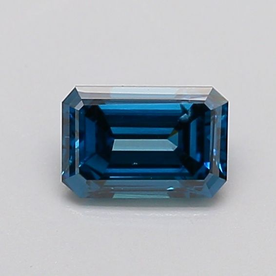 0.5 CT Fancy Vivid Blue EMERALD