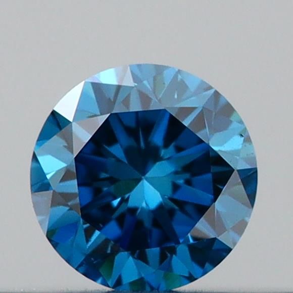 0.19 CT Fancy Vivid Blue ROUND