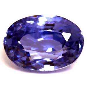 Szafir 1,89 ct, niebieski, szlif owalny