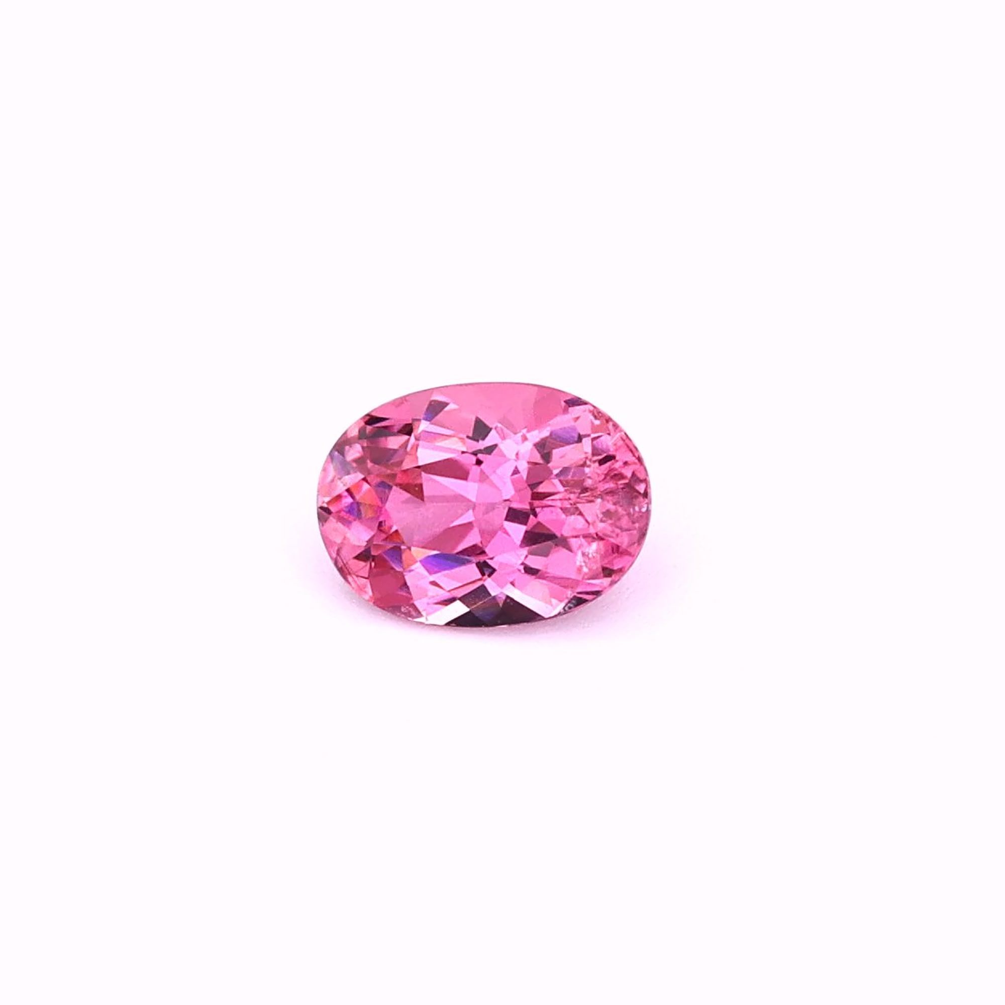 TOURMALINE FACETED 0.76ct PINK PINK EC MOZAMBIQUE HEATED