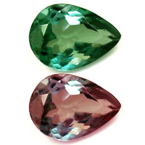 ALEXANDRITE FACETED 0.23ct GREEN Blue Green to Purple EC INDIA NONE