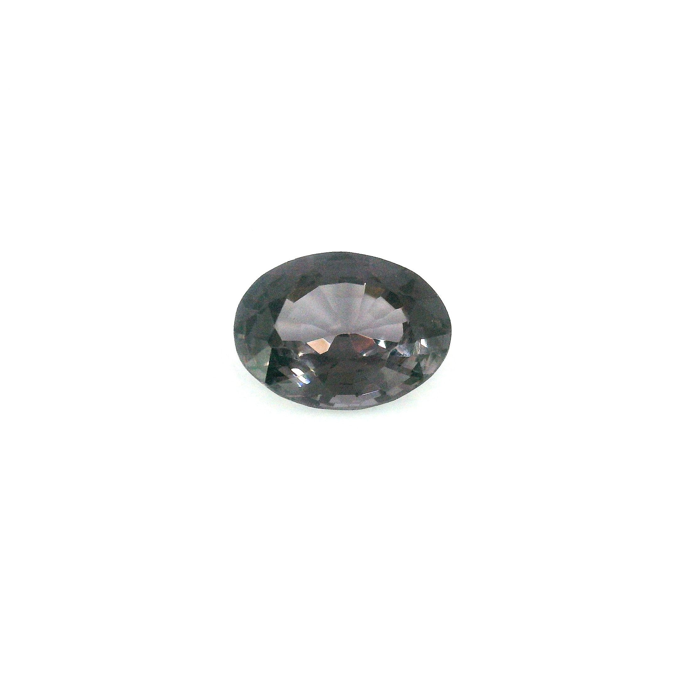 Spinel 1,29 ct, purpurowy, szlif owalny