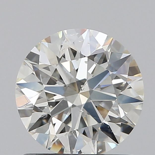 Diamant Rond 0.90 ct - Couleur J - Pureté SI2