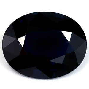 SAPPHIRE FACETED 2.49ct BLUE Navy Blue EC MADAGASCAR NONE